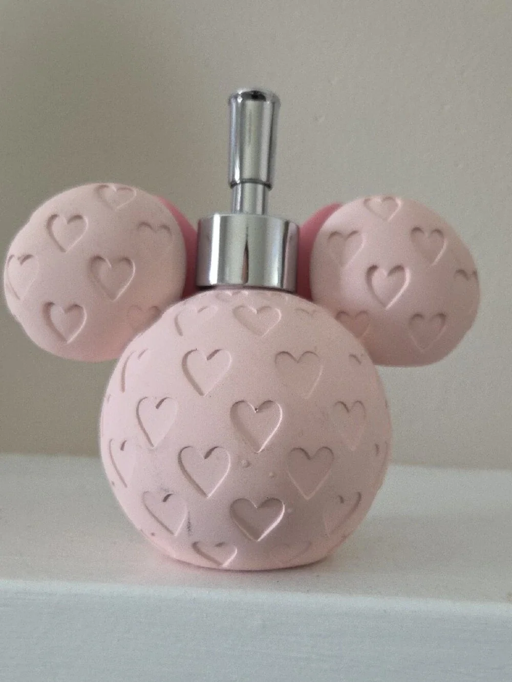 Minnie-Style Heart Bow Soap Dispenser
